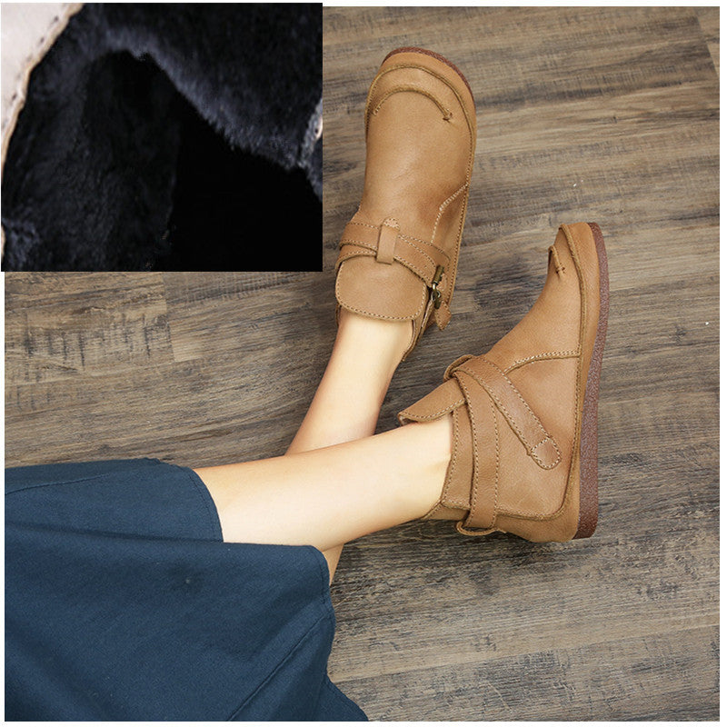 Women's Special Offer Artistic Vintage Martin Skirt Cotton Boots