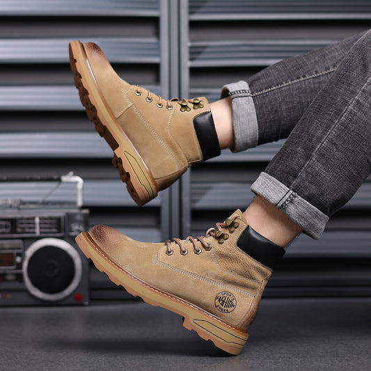 Men's Beautiful Martin British Style Outdoor Boots