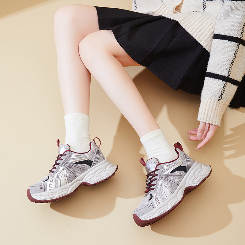 Women's Dad Trendy Autumn Korean Fashion Platform Women's Sports Shoes