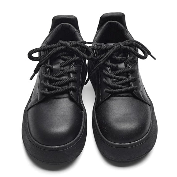 Women's & Men's Big Head Height Increasing Round Toe Sneakers