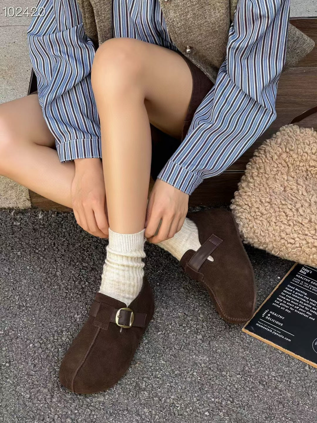 Women's Matte Platform Height Increasing Insole Big Women's Casual Shoes