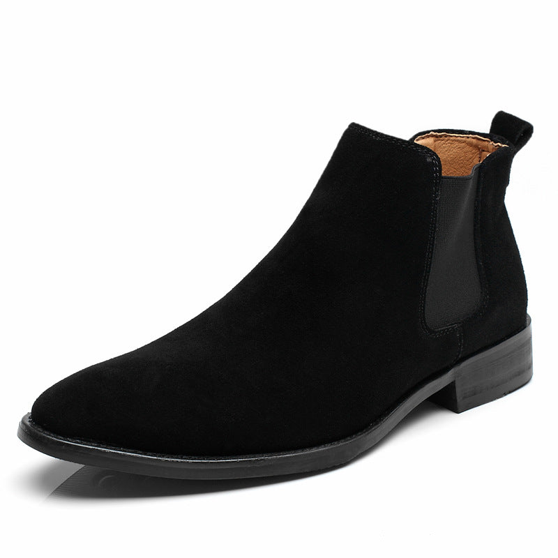 Men's Plus Size Ankle Tide Smoke Pipe British Boots