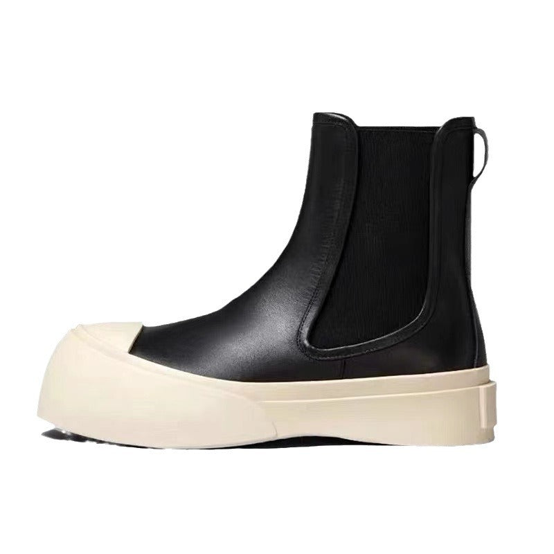 Women's & Men's Plus Size Chelsea Big Toe Thick Boots