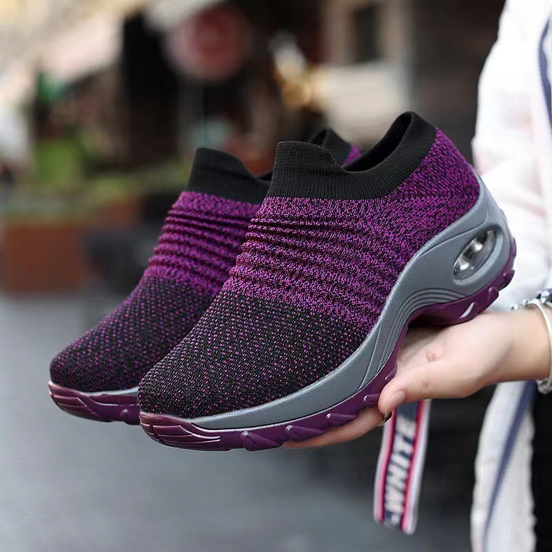 Women's Leisure Air Cushion Outdoor Rocking Soft Casual Shoes