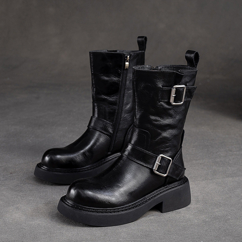 Women's Dong Fleece-lined Warm Martin Comfortable Ankle Top Women's Shoes