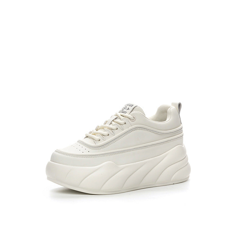 Women's Insole Platform White Wedge Pumps Tide Women's Casual Shoes