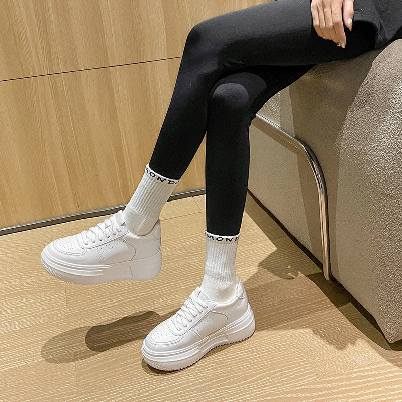 Women's Thick Bottom Hidden White Small Size Breathable Women's Casual Shoes