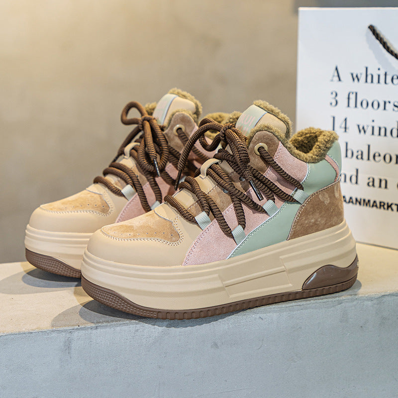 Insole Assorted Colors Fleece Version Insulated Sneakers