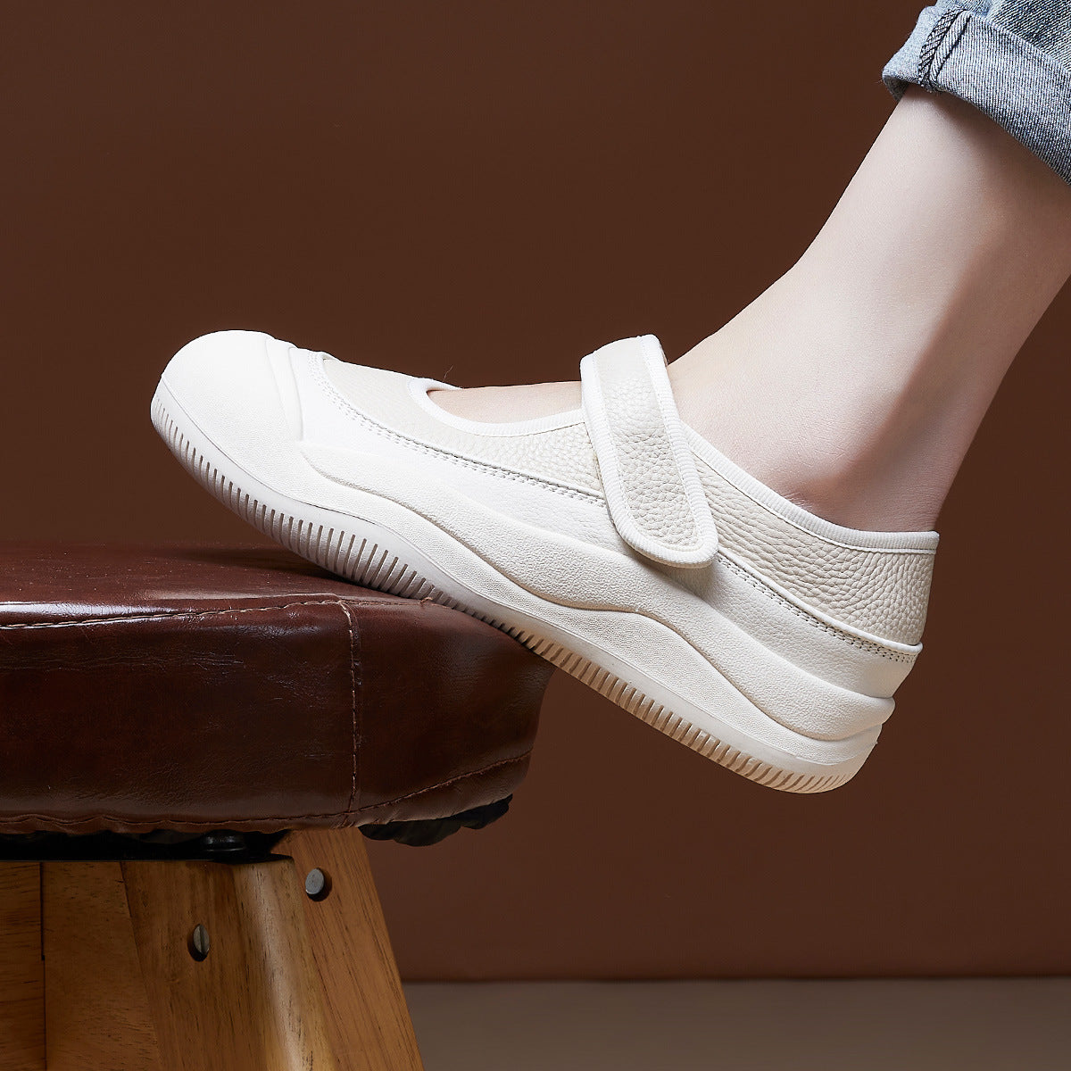 Women's The Bottom Mary Jane Summer Shallow Mouth Sports Women's Shoes