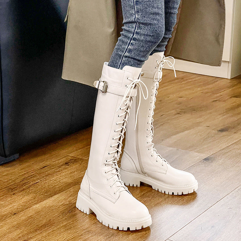 Women's Knight Soft Black Mid Fleece Lined Boots