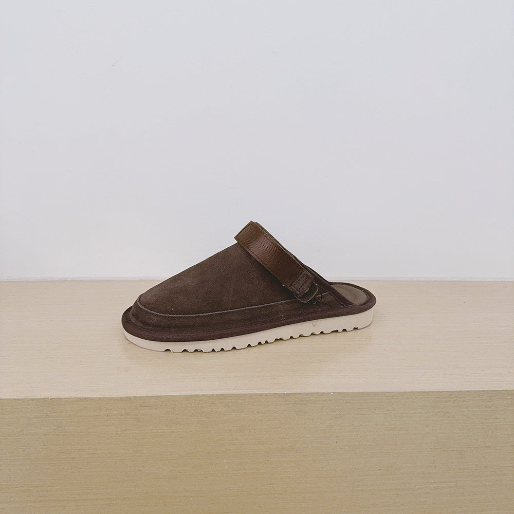 Women's Trailer Magic Stick Toe Cap Plus Size Slippers