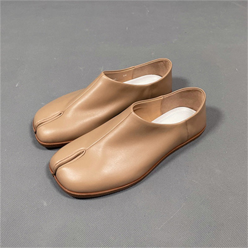 Women's Trotter Flat Comfortable Soft Step-on Grandma Casual Shoes