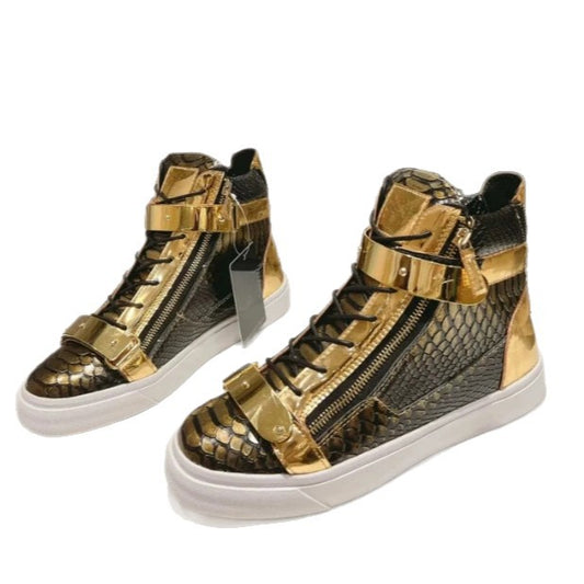 Women's Zipper Flat Round Head Genuine Comfort Women's Casual Shoes