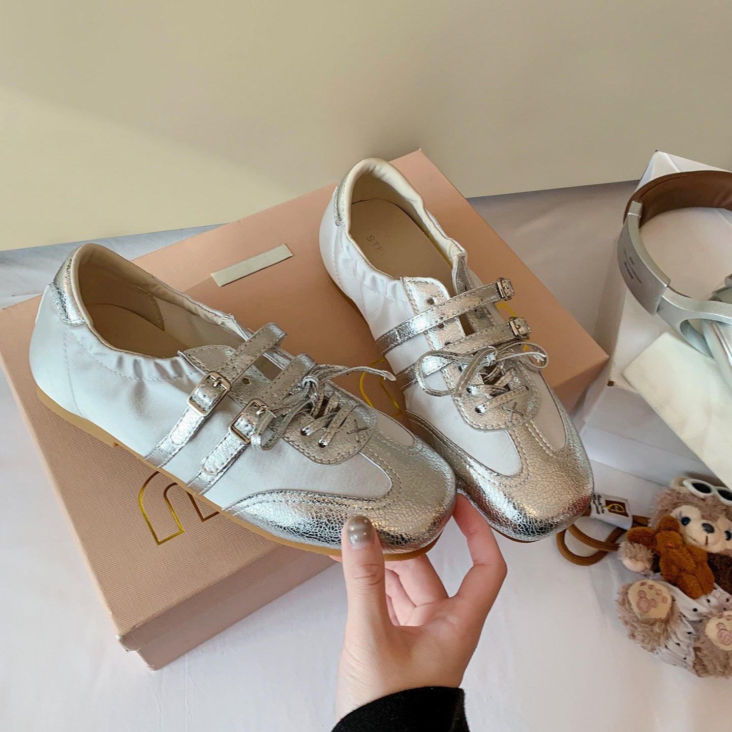 Women's Ballet Training Spring Korean Style Thin Women's Sports Shoes