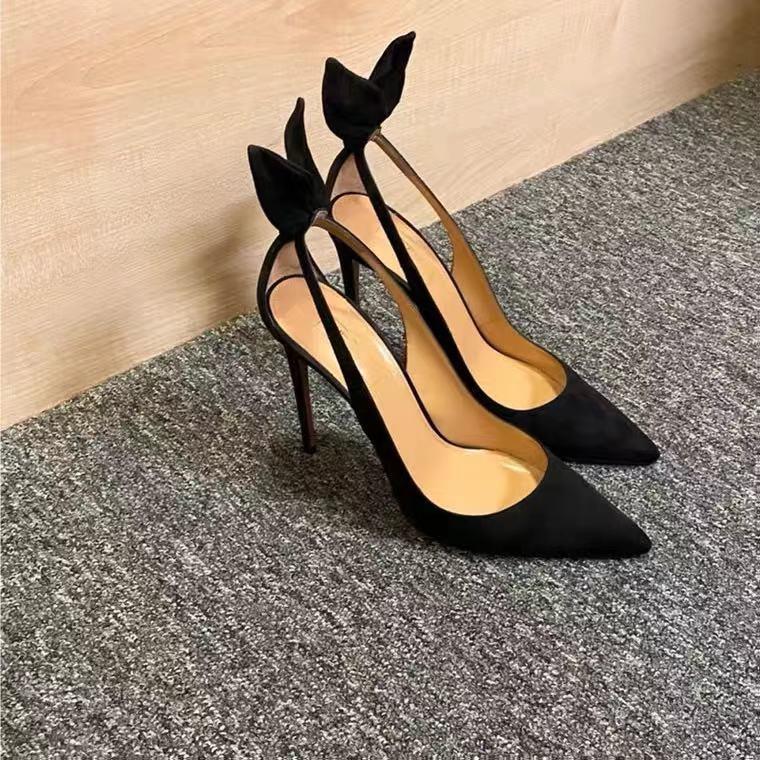 Women's High Stiletto Sexy Pointed Toe Low-cut Spring Banquet Women's Shoes