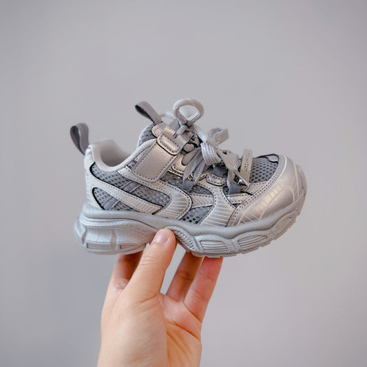 Children's Mesh Breathable Running Korean Style Fashion Trendy Children's Sports Shoes
