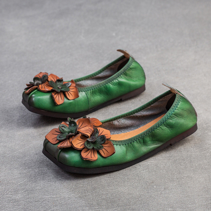 Women's Style Retro Mom Flat Bottom Comfort Women's Shoes