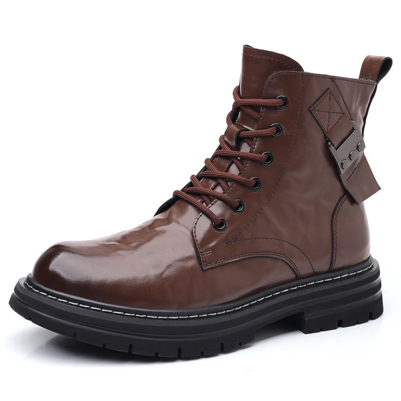 Men's Winter Martin Genuine Fleece-lined Warm Fashion Boots
