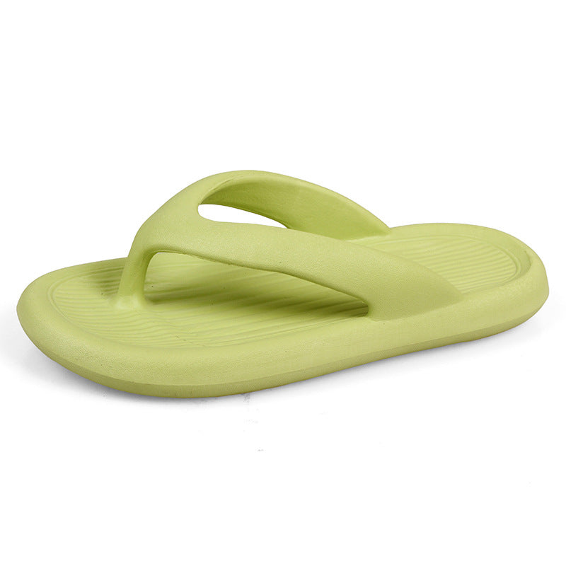 Women's Slip-on Flip-flops Summer Wear Thick-soled Beach Sandals