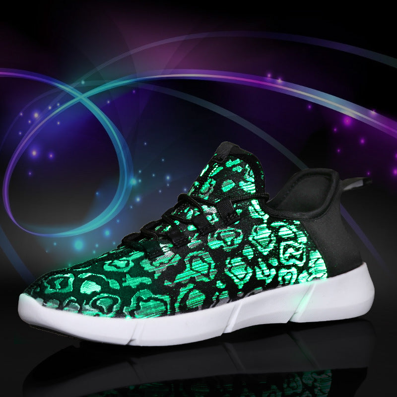 Autumn Green Sports Fashion Outdoor Rechargeable Sneakers