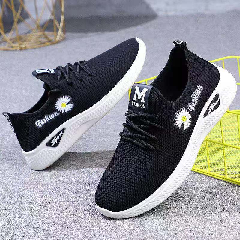 Women's Spring Old Cloth Thick Bottom Breathable Sneakers