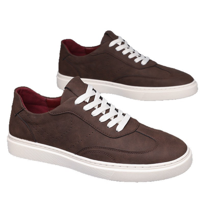 Men's Trendy British Style Breathable Daily Commuter Men's Board Shoes