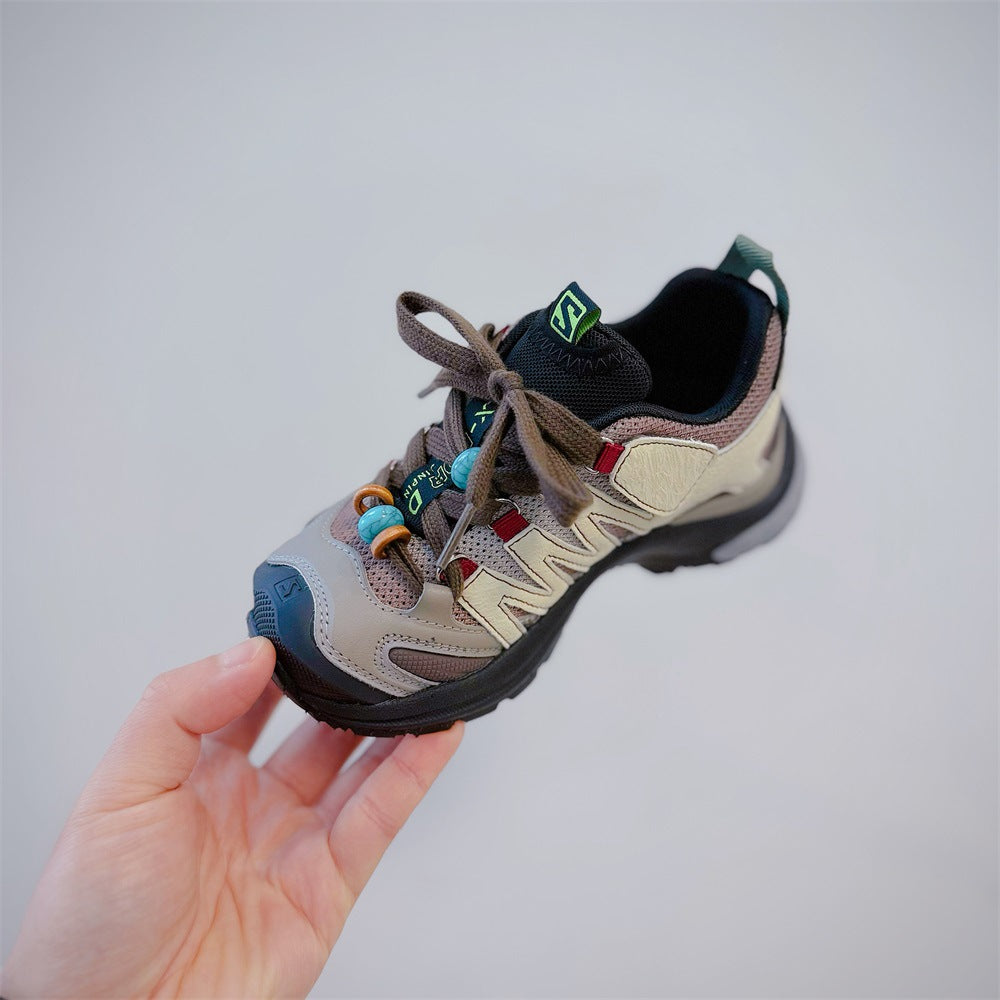 Children's Spring Fashion Trendy Style Korean Western Children's Sports Shoes