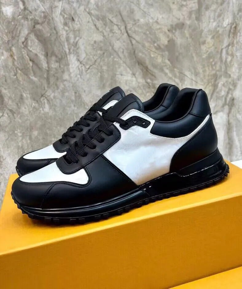 Men's Spring Camouflage Lace Up Color Matching Breathable Platform Men's Board Shoes