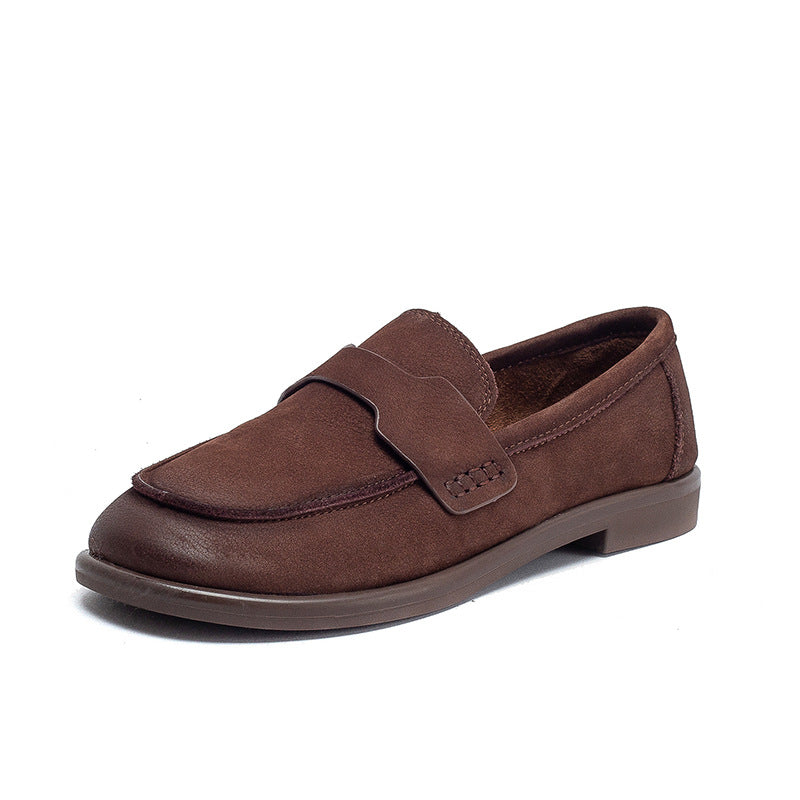 Women's Style Autumn Authentic Source Flat Buckle Big Head Ugly Women's Casual Shoes