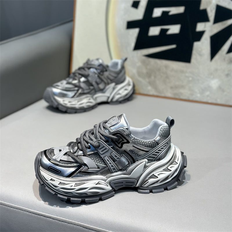 Men's Breathable Comfort Thick Bottom Korean Style Men's Business Leather Shoes