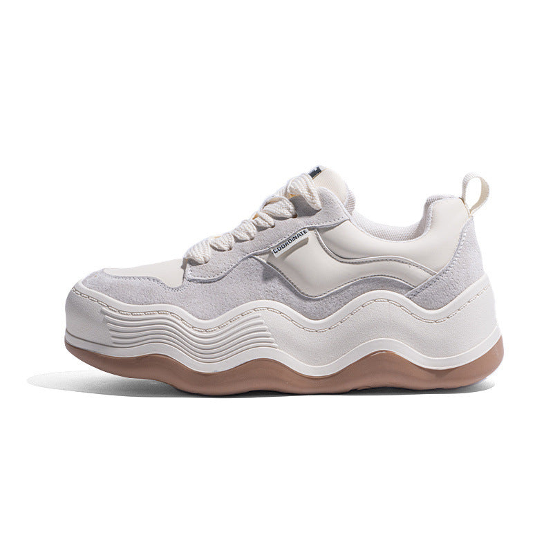 Women's Bread Korean Style Big Head Autumn Platform Sneakers