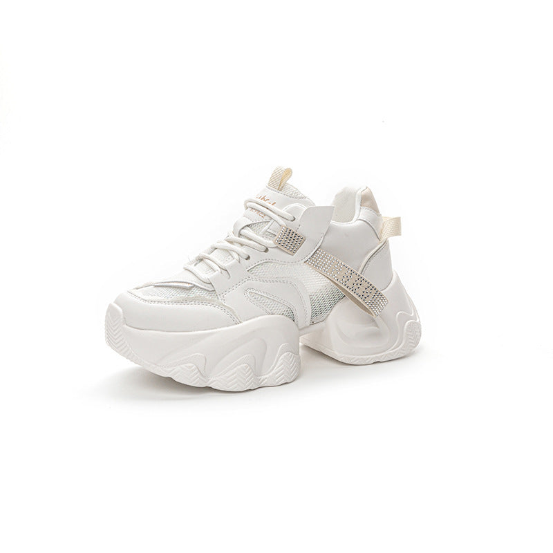 Women's Autumn Platform Height Increasing Insole Popular Version Women's Casual Shoes