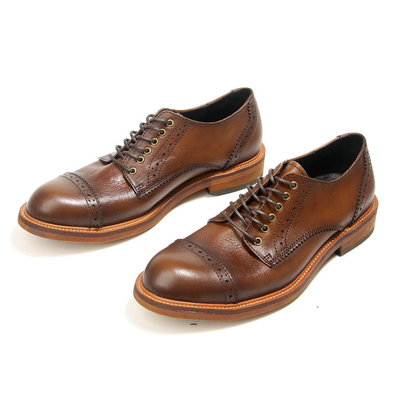 Classic Shutdown Clearance Changed To Actual Leather Shoes