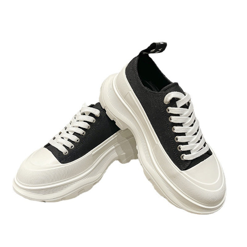 Women's Source Spring Versatile Platform For Women's Canvas Shoes