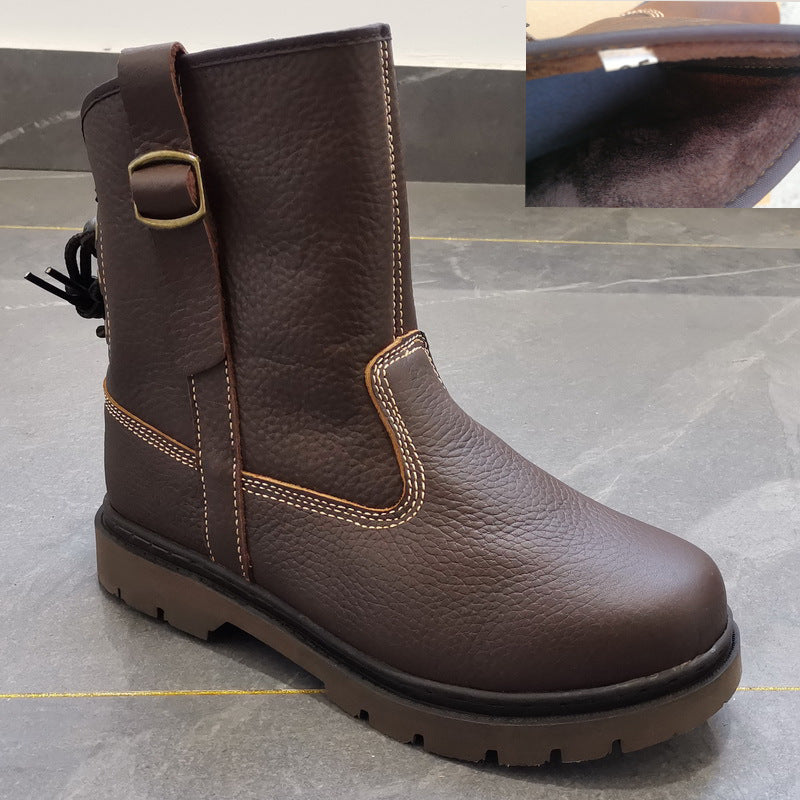 Women's & Men's Offer Booties Worker Genuine Rider Fashion Breathable Boots