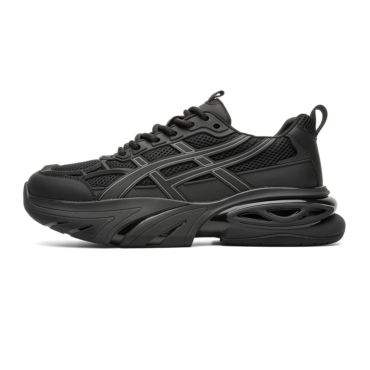 Men's Elastic Platform Dad Breathable Mesh Fashion Men's Sports Shoes