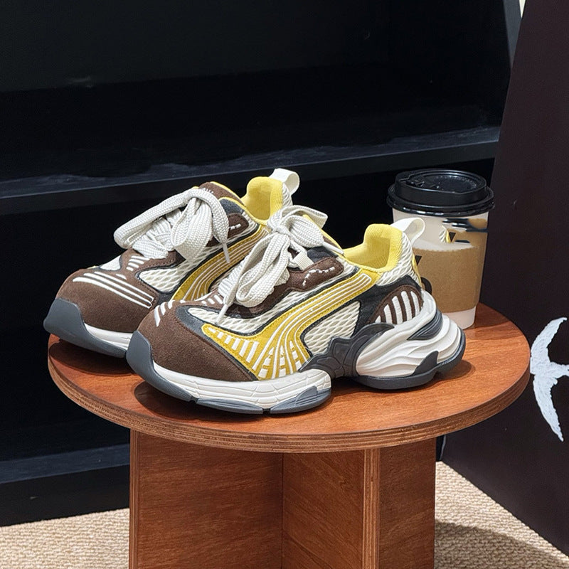 Women's Platform Heightened Daddy Korean Niche Design Casual Shoes