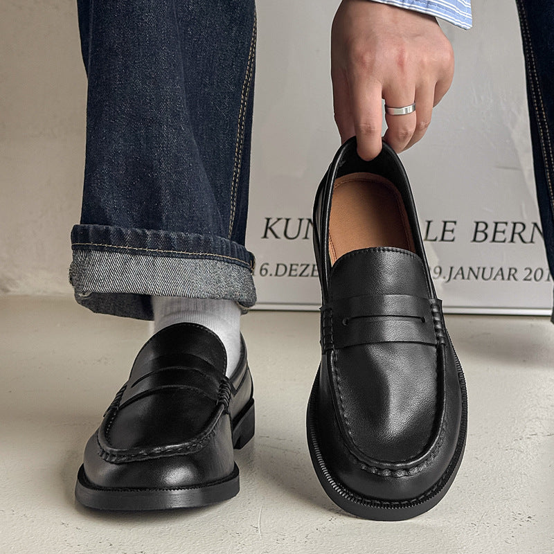 Retro Slip-on Lazy Business Commute Wide Loafers