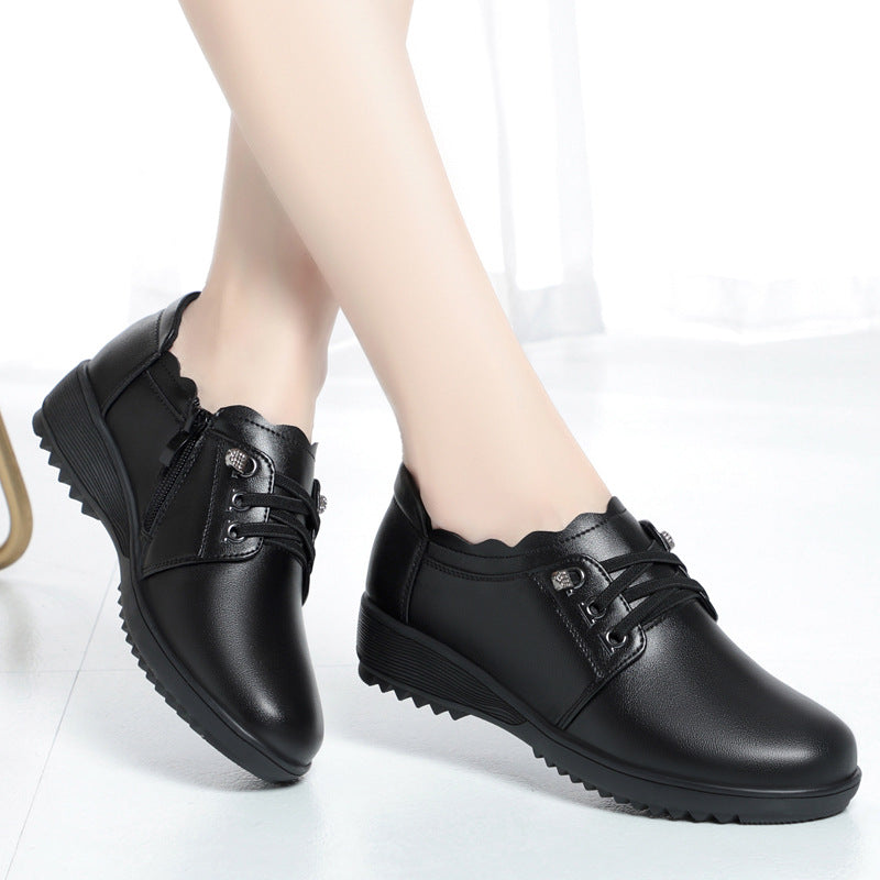 Women's Fashion Authentic Mom Pumps Comfortable Soft Casual Shoes