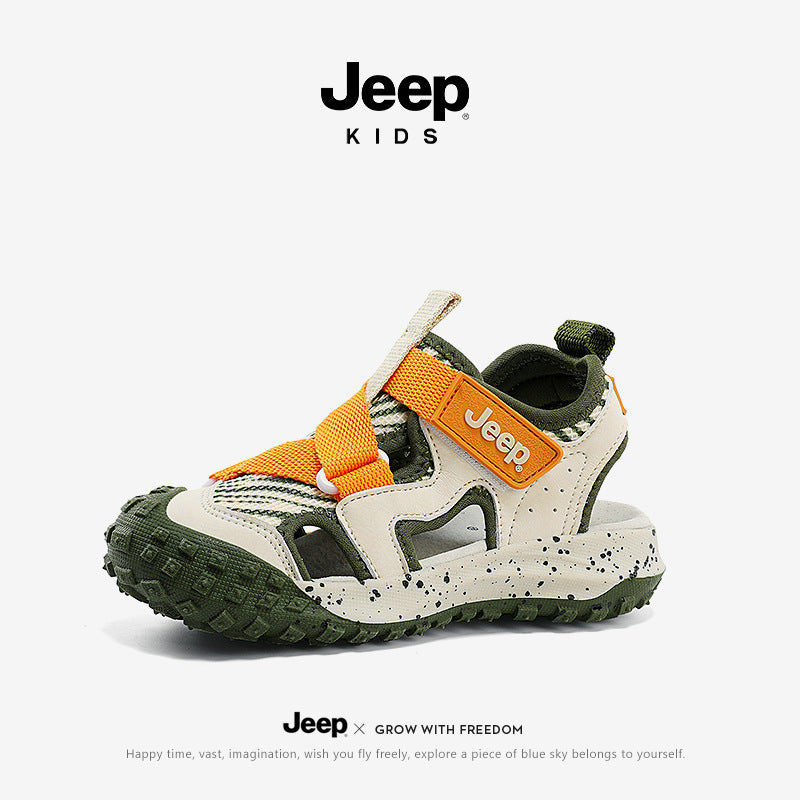 Children's Closed Toe Summer Breathable Frame Kid's Sandals