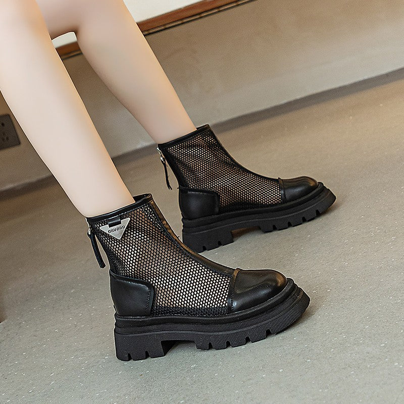Women's Breathable Mesh High Summer Platform Sandals