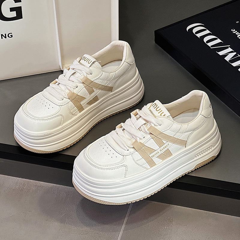 Women's Autumn Platform Heighten Soft Bottom Sports Skate Super Hot Women's Casual Shoes