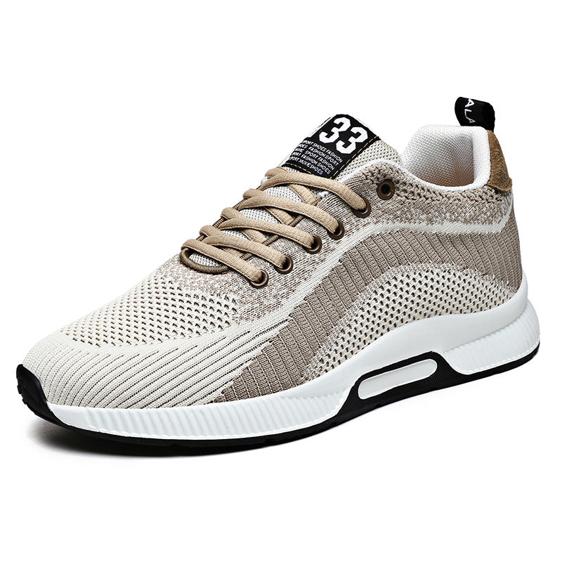 Men's Mesh Running Inner Invisible Height Increasing Sneakers