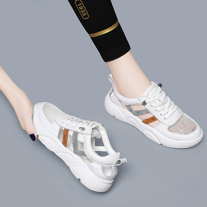 Women's Daddy Wedge Autumn Early Fashion Thick Bottom Sneakers