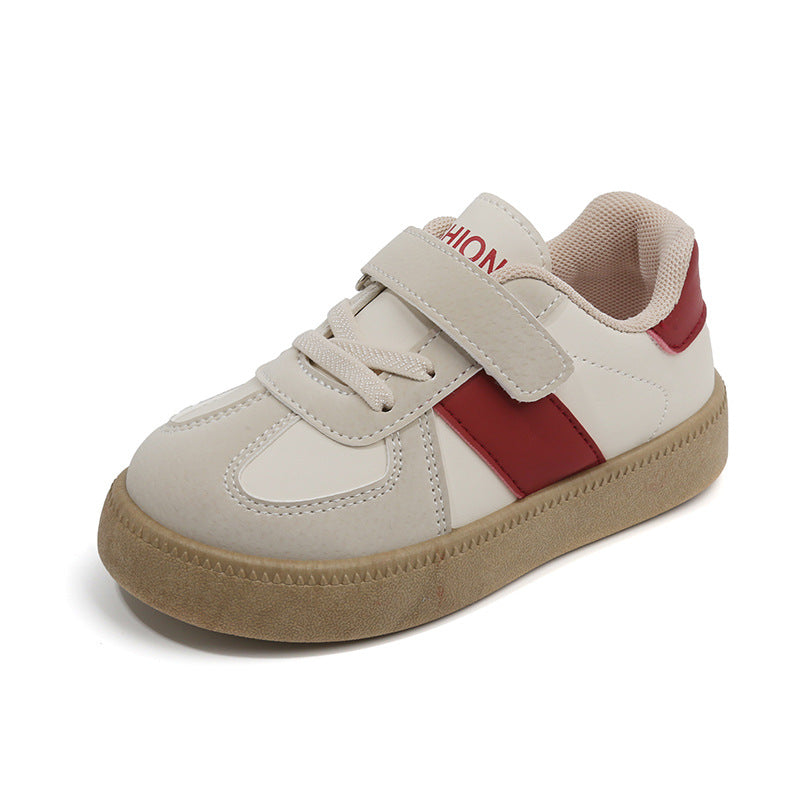 Children's Board Soft Bottom Preppy Style Moral Sneakers