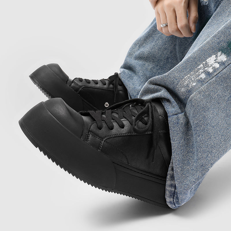 Men's Design Simple Personalized Platform Trendy Men's Casual Shoes