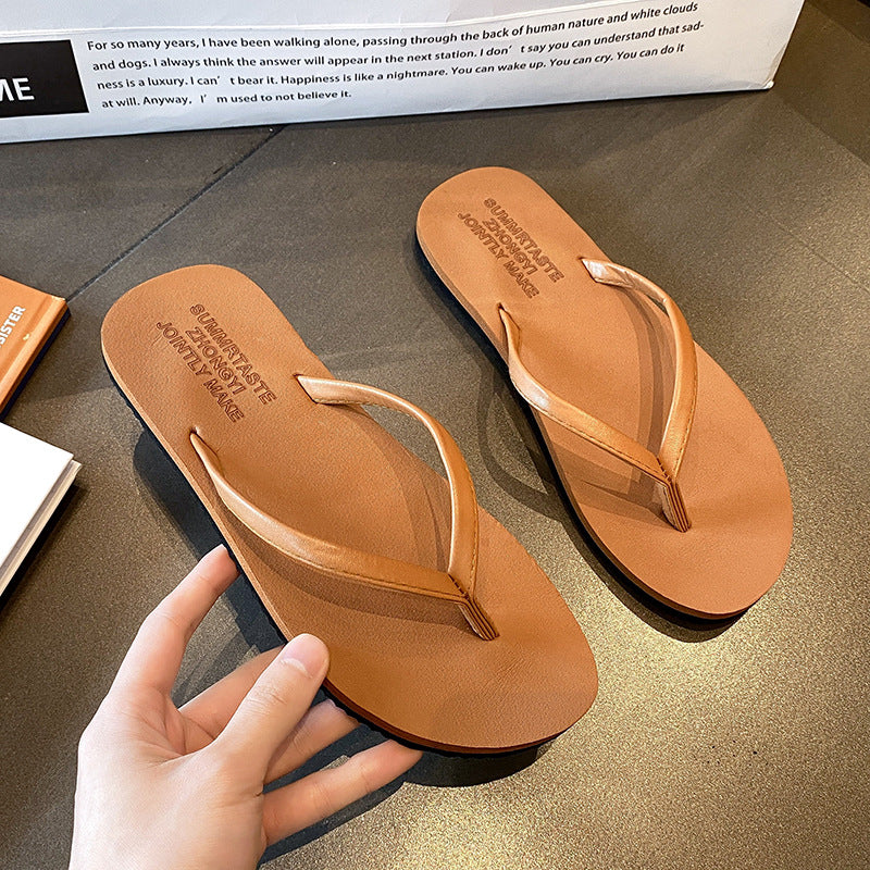 Women's Summer Korean Style Trendy Flip-flops Outdoor Sandals