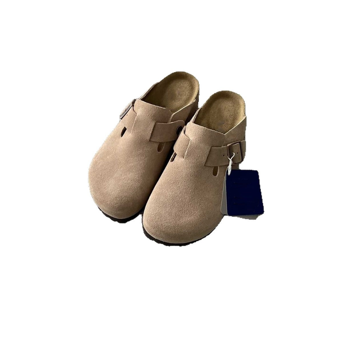 Women's Village Platform Toe Cap Half Cork Slippers