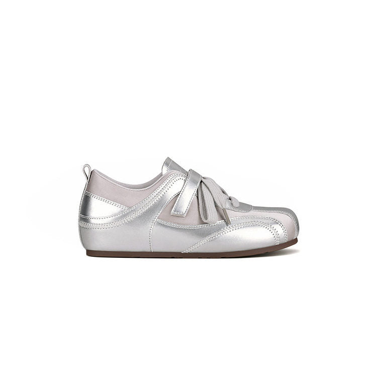 Height Increasing Trainee Moral Training Pearl Bow Ballet Women's Sports Shoes