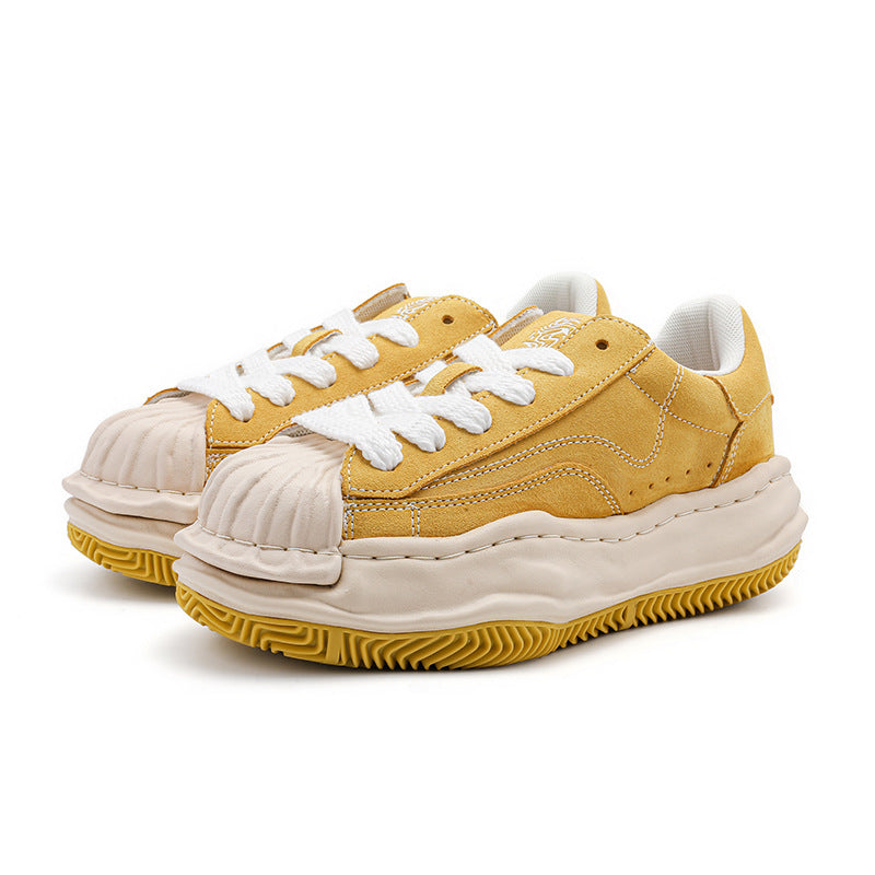 Women's & Men's Dissoed Niche Dopamine Color Platform Height Men's Board Shoes